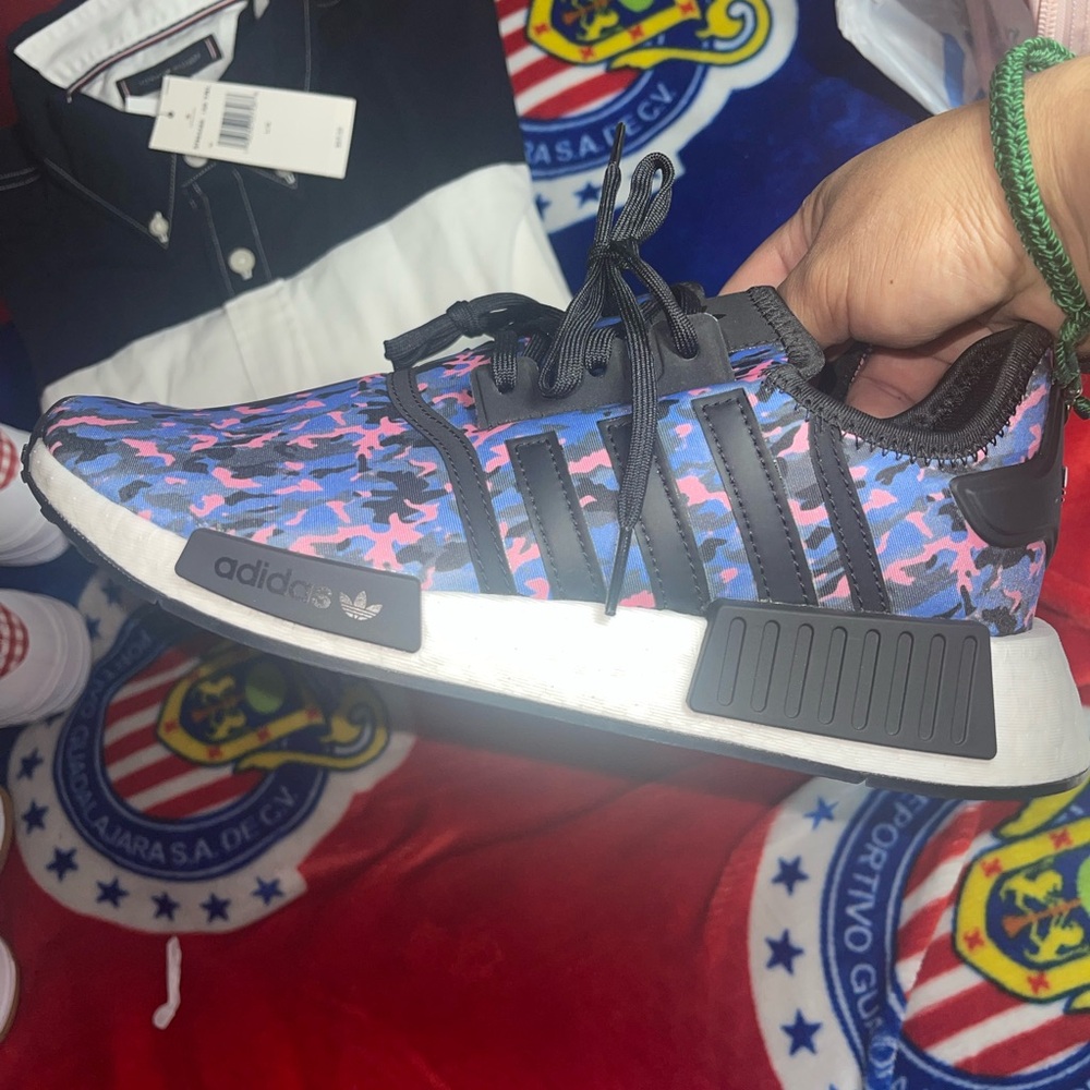 Adidas Multicolor Camouflage Sneakers